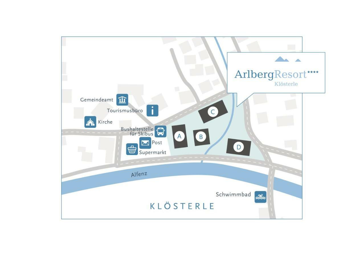 Arlbergresort Kloesterle Klösterle Exterior foto